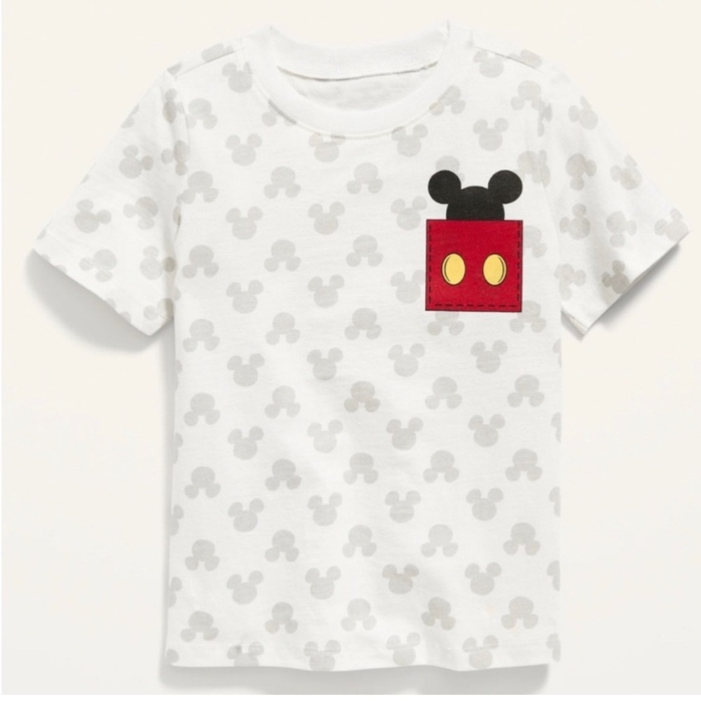 Old Navy Toddler Boy or Girl Unisex Disney© Mickey Mouse Short-Sleeve - Picture 1 of 6